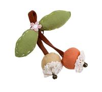 Broche De Fruits En Tissu Dessins De Cerises D'aubépine Vêtements Confortables Pour Tenues De Fête De Bureau Décontractées Broche De Fruits En Tissu