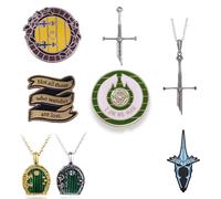 Broche de la série Lord and Same Rings, Badge de film Tv, même broche en émail lissant de haute qualité, sac de chapeau, Badge de revers pour les Fans de films