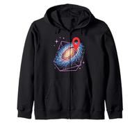 Broche de localisation Galaxie Astronomie Spatiale Sweat à Capuche