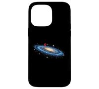 Broche de localisation Voie lactée - Galaxie Spatiale Astronomie Science Coque pour iPhone 14 Pro Max