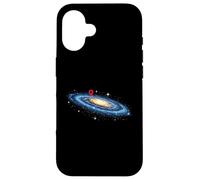 Broche de localisation Voie lactée - Galaxie Spatiale Astronomie Science Coque pour iPhone 16