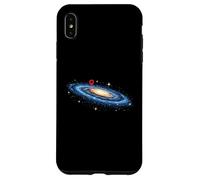 Broche de localisation Voie lactée - Galaxie Spatiale Astronomie Science Coque pour iPhone XS Max