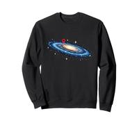 Broche de localisation Voie lactée - Galaxie Spatiale Astronomie Science Sweatshirt