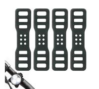 Broche De Montage En Silicone Léger À Vélo - Strong Elastic Band Pour Accessoires De Vélo, Sangle D'attache Flexible | Porte-fixation, Équipement D'installation Rapide Pour La Route Ou La Mon