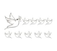 Broche De Paix Polie Conception De Branche Creuse Accessoire En Alliage De Zinc Pour Un Usage Professionnel Ou Décontracté Broche Minimaliste Élégante