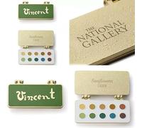 Broche de palette de peintre - Épingle de palette d'artiste d'ouverture créative, épingle d'art en émail de conception de couleurs cachées, cadeau pour les artistes, les amateurs d'art et les (C)