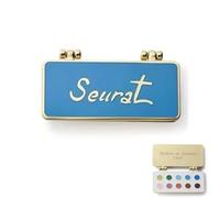 Broche de palette de peintre - Épingle de palette d'artiste d'ouverture créative, épingle d'art en émail de conception de couleurs cachées, cadeau pour les artistes, les amateurs d'art et les (#B)