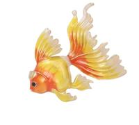 Broche De Poisson Émaillée Élégante En Alliage Bijoux À La Mode Pendentif Convertible Pour Usage Quotidien Et Tenues D'occasions Spéciales Bijoux De Fête