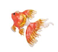 Broche De Poisson Émaillée Élégante En Alliage Bijoux À La Mode Pendentif Convertible Pour Usage Quotidien Et Tenues D'occasions Spéciales Bijoux De Fête