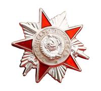 Broche de poitrine en alliage de conception soviétique authentique, broche d ' ornement de poitrine, corsage pour tenues rétro et expositions culturelles, de collection d ' histoire