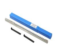 Broche de rainurage HSS, broche métrique de type C à pousser de 8 mm, outil de fraisage de rainures de clavette en acier rapide for fraiseuse CNC pour tour