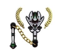 Broche de revers mexicain, goupille de bâillon pour hommes,Pin à bouton esthétique de style Mexique | Épinglettes de mode Novety Curre avec oreilles de blé pour sacs à dos, chapeaux, sacs, chantiers