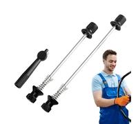 Broche de Roue arrière, kit de Blocage Rapide, Outil d'écrou de Broche de Roue antivol - Levier de Boulon Amovible en d'aluminium, Facile à Plier pour vélo de Route