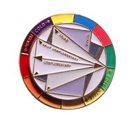 Broche de roue rotative en métal faite à la main, accessoire de mode pour tenues créatives et Occasions spéciales, accessoire rotatif élégant
