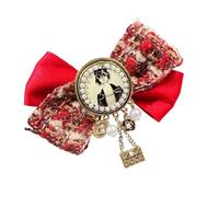 Broche De Ruban En Alliage Rétro Classique Broche De Corsage Pour Femmes Vêtements De Bureau Tenues Décontractées Accessoire De Mode Automne Hiver Accessoires De Mode