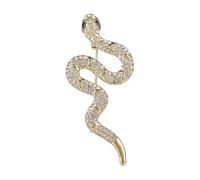 Broche De Serpent Serpent Qualité Robuste Serpents Uniques Ornée Pierres Précieuses Étincelantes Pour Des Occasions Spéciales Accessoires Bijoux Mystiques