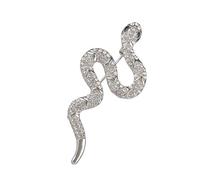 Broche De Serpent Serpent Qualité Robuste Serpents Uniques Ornée Pierres Précieuses Étincelantes Pour Des Occasions Spéciales Accessoires Bijoux Mystiques