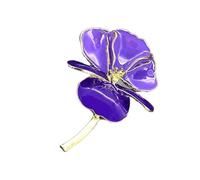 Broche de style ancien, bijoux, design floral vif, portable, occasions spéciales, style vintage, épingle, accessoire de mode, Einheitsgröße, comme décrit