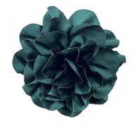 Broche de style français à la mode en forme de fleur faite à la main en soie - Accessoire de bijoux pour femme