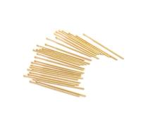 Broche de Test à ressort à grande tête ronde plaquée or PAL75-D2, 100mm, 1.02 pièces/paquet, for Test de circuits imprimés