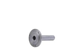 Broche De Tour À Bride K11, K12, K72 Tour Fait Maison Mandrin 80 Mandrin 100 18 Mm-22 Mm Arbre À Trou Traversant Noyau Trempé Dur(100mm flange)