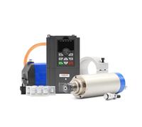 Broche de travail des métaux professionnelle 2,2 kW, moteur de broche for fer, cuivre, acier, 800 Hz, pôle = 4, support de 85 mm et pompe de 75 W(BD600-VFD)