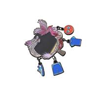 Broche décorative en alliage pour vêtements de tennis de table pour vestes, sacs à dos, sacs, chapeaux, costume, accessoire pour amateurs de tennis de table