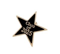 Broche décorative en forme de casquettes de remise de diplôme - Bijou robuste idéal pour les cérémonies et les réunions, standard, Acier allié