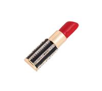 Broche D'égouttement De Rouge À Lèvres Kirsite Légère Goutte D'huile Robuste En Forme De Rouge À Lèvres Pour Les Occasions Décontractées Et Formelles Tendance