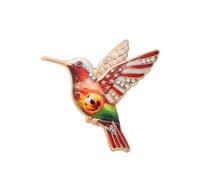 Broche délicate à plumes qui ne ternit pas, fermeture sécurisée pour banquet, broche oiseau à plumes légère à porter, One Size, Comme décrit