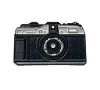 Broche délicate en forme d'appareil photo - Broche élégante pour femme - Convient pour un usage quotidien et une fête - Broche d'appareil photo vintage pour photographes