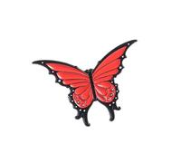 Broche délicate en forme de papillon décorée d ' une étoile pour un look rêveur et romantique, unique