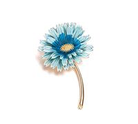 Broche d'émail floraison de la plante Maple Leaf Daisy Tulip Bouquet Panier Bell Orchidée Rose Fleur Rose épingles de mariage Bijoux de mariage