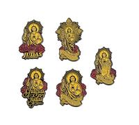 Broche détaillée en alliage pour sac à dos religieux fait à la main, accessoire de foi, taille unique, Comme décrit