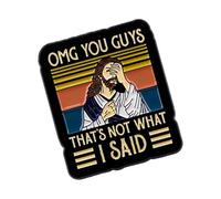 Broche détaillée en alliage pour sac à dos religieux fait à la main, bijoux, activités, vestes, taille unique, Comme décrit