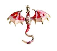 Broche Dragon - Broches et épingles d'animaux, broche vintage | Émail Dragon cadeaux mignon Dragon broche broches pour femmes bijoux de mode, Dragon broche épinglette vêtements chapeau sac accessoires