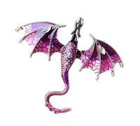 Broche Dragon - Broches et épingles d'animaux, broche vintage | Émail Dragon cadeaux mignon Dragon broche broches pour femmes bijoux de mode, Dragon broche épinglette vêtements chapeau sac accessoires