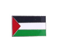 Broche drapeau de la nation PLE ISR faite à la main pour col de chemise, vêtements, corsage, accessoire de bijoux pour femme, taille unique, Comme décrit