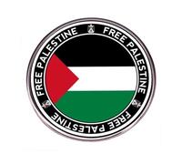 Broche drapeau de la Palestine Palestiniens Carte nationale Badges Épinglettes Personnalité Cadeaux commémoratifs Palestine Épinglette, taille unique, Comme décrit