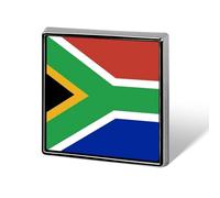 Broche drapeau de la République d'Afrique du Sud - Boutons, épingles de pudeur, épingles pour chemisier, sécurité invisible