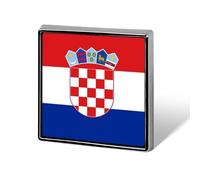 Broche Drapeau De La République De Croatie Pour Chemises - Boutons De Pudeur Épingles Pour Couvrir Les Chemisiers Boutons Invisibles De Sécurité Broches Fixes Pour Sacs T-Shirts Et Autres Vêtements