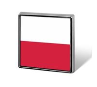 Broche Drapeau De La République De Pologne Pour Chemises - Boutons De Pudeur Épingles Pour Couvrir Les Chemisiers Boutons Invisibles De Sécurité Broches Fixes Pour Sacs T-Shirts Et Autres Vêtements