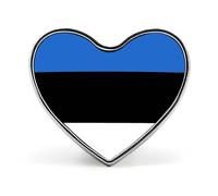 Broche Drapeau De La République D'Estonie Pour Chemises - Boutons De Pudeur Épingles Pour Couvrir Les Chemisiers Boutons Invisibles De Sécurité Broches Fixes Pour Sacs T-Shirts Et Autres Vêtements