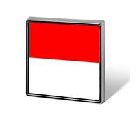 Broche Drapeau De La République D'Indonésie Pour Chemises - Boutons De Pudeur Épingles Pour Couvrir Les Chemisiers Boutons Invisibles De Sécurité Broches Fixes Pour Sacs T-Shirts Et Autres Vêtements