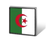 Broche drapeau de la République populaire algérienne - Boutons, épingles de pudeur, épingles pour chemisier, sécurité invisible