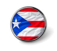 Broche drapeau de Porto Rico, épinglette légère et tendance, accessoire de mode personnalisé