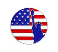 Broche drapeau des États-Unis broches pour femmes broches drapeau 4 juillet patriotique rouge blanc bleu drapeau américain broche broche patriotique broche accessoires robe jour de l'indépendance