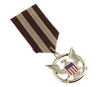 Broche drapeau des États-Unis en forme d'aigle grimpant en flèche, 80mm, Plastique, comme description