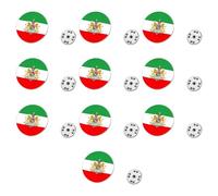 Broche drapeau des Lions d'Iran en acier inoxydable robuste et brillant Accessoire souvenir vintage pour tenue formelle ou décontractée Broche drapeau, Map O, Comme décrit