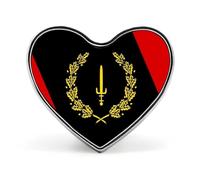 Broche drapeau pour chemise, emblème du Mois de l'histoire des Noirs, boutons et épingles de pudeur, style afro-américain.